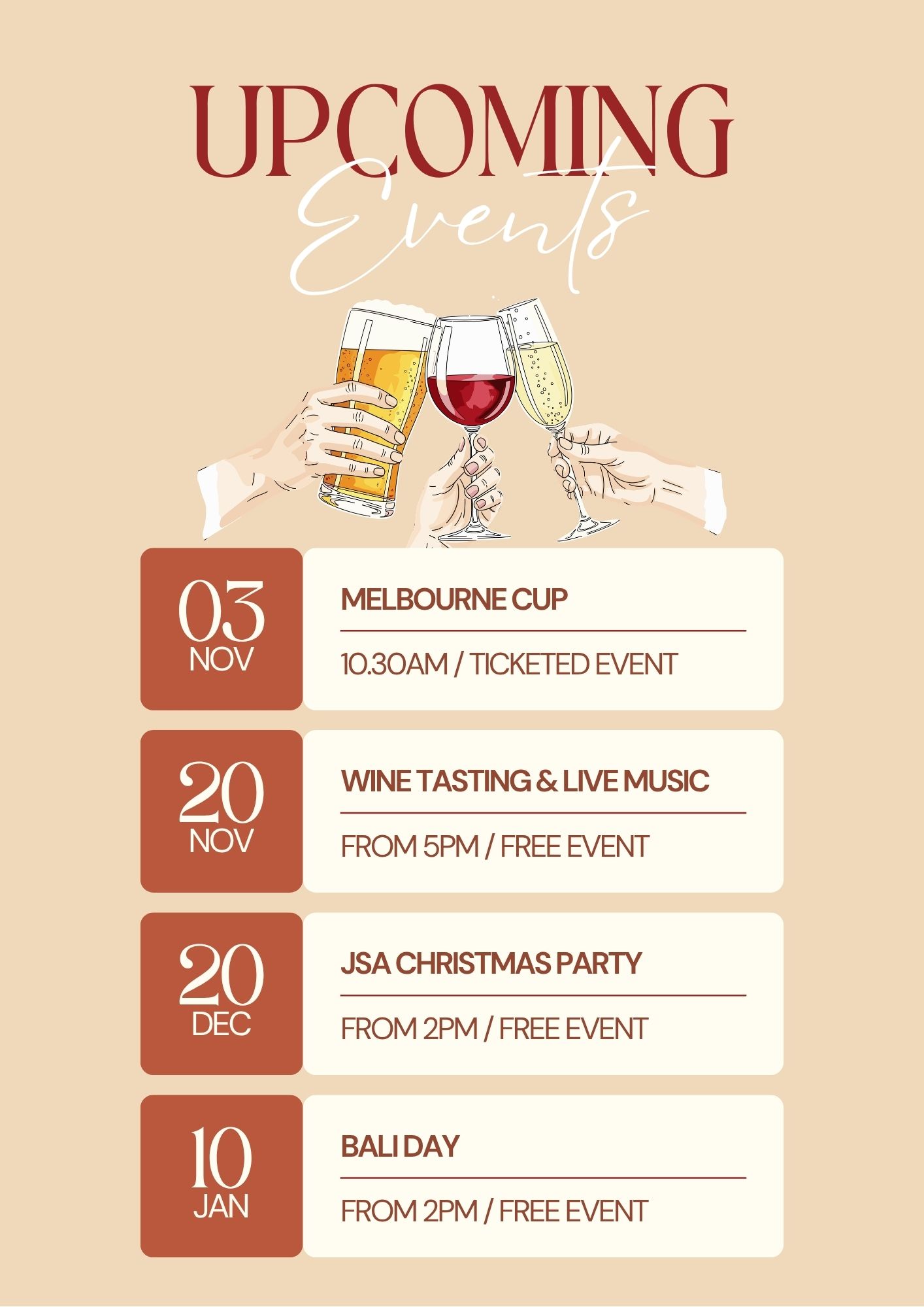 Save the Date!